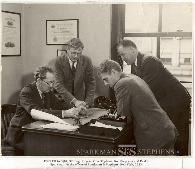 At the Sparkman & Stephens office © Sparkman & Stephens http://www.sparkmanstephens.com